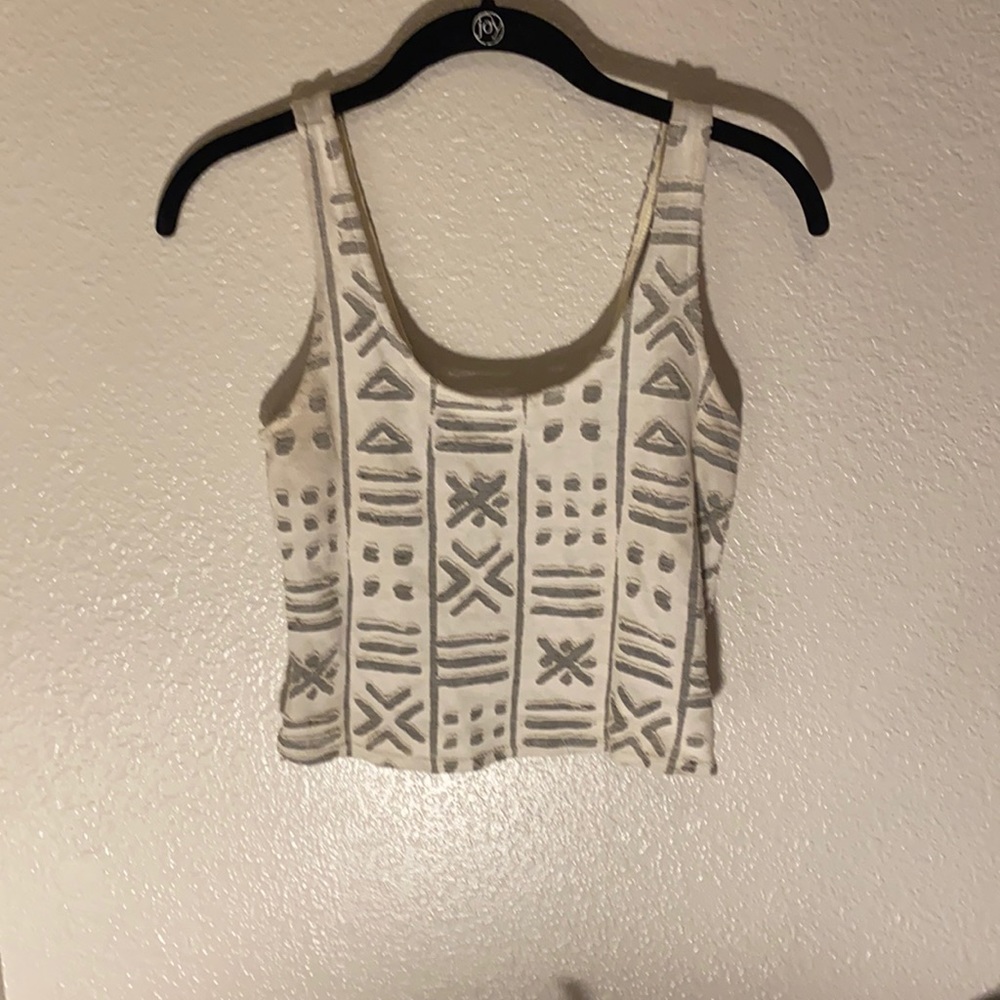 Urban Outfitters tribal print crop top